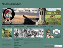 Tablet Screenshot of michaelbencik.org
